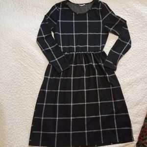 *CLOSEOUT* Fit n Flare Grid Dress